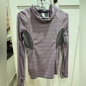Women's Purple and Gray Pullover